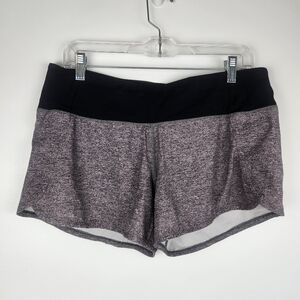 Lululemon Run Times Shorts II Gray Heathered Size 10